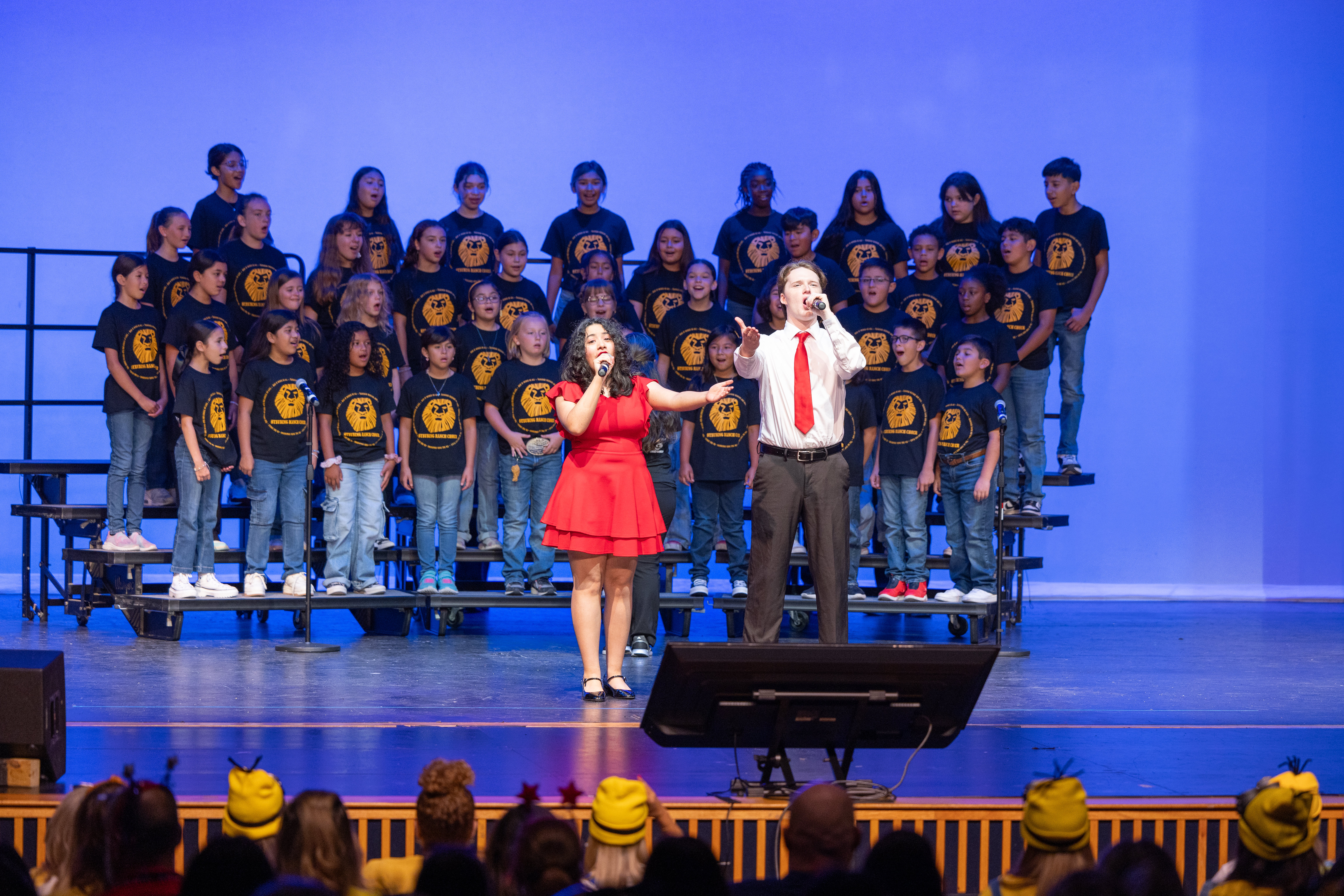 (Steubing Ranch Elementary Choir) with soloists (from the Churchill HS Choir)- by Jason Gatell, NEISD